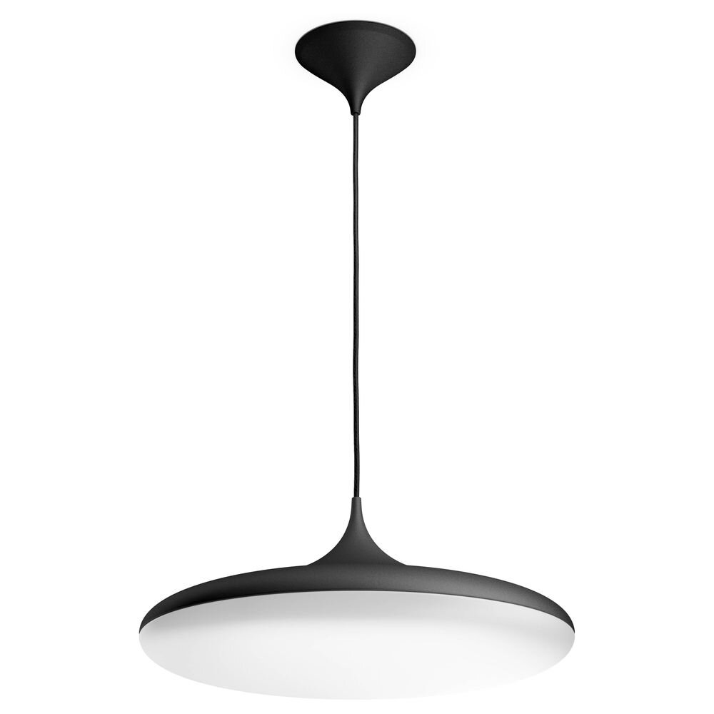 Philips Hue Bluetooth White Ambiance Pendelleuchte Cher in Schwarz mit Dimm günstig online kaufen