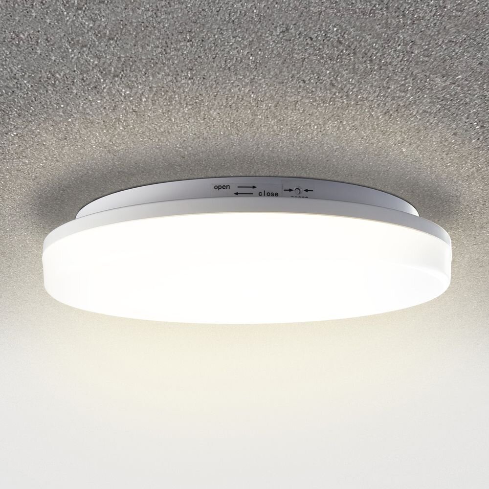 LED Deckenleuchte 24W 3000K IP54 mit Bewegungsmelder günstig online kaufen