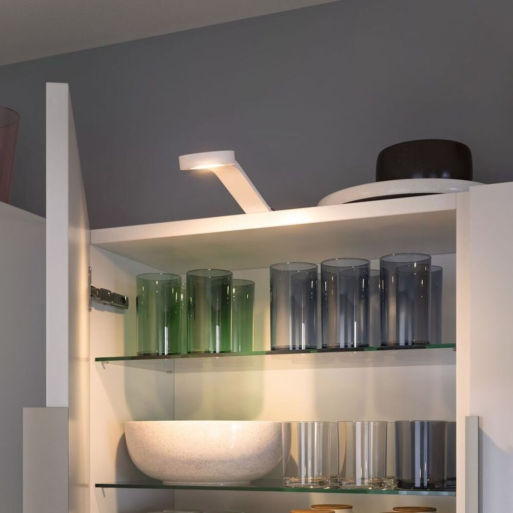 Paulmann Clever Connect Mike Display & Bilderleuchte Wohnzimmer Schlafzimmer Küche LED modern Weiß-matt Kunststoff 1-flammig