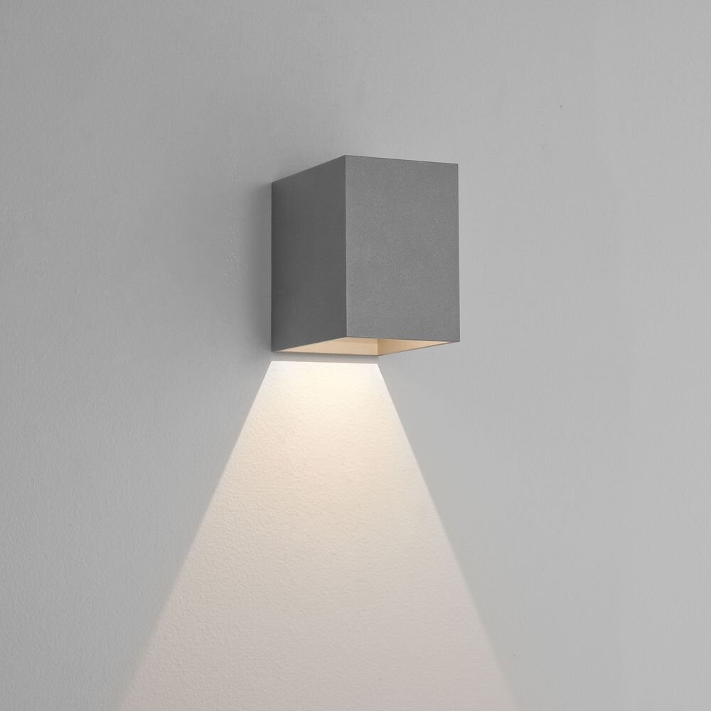LED Wandleuchte Oslo in Grau 3,8W, 47lm, IP65