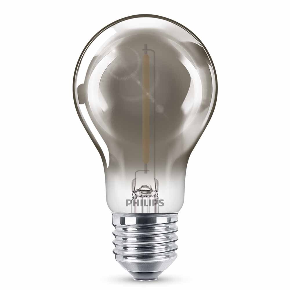 Philips LED Filament Lampe ersetzt 11W E27 Birne - A60 2,3W 136lm 1800K Ein günstig online kaufen