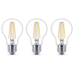 Philips LED Filament Lampe ersetzt 60W E27 Birne - A60 7W...