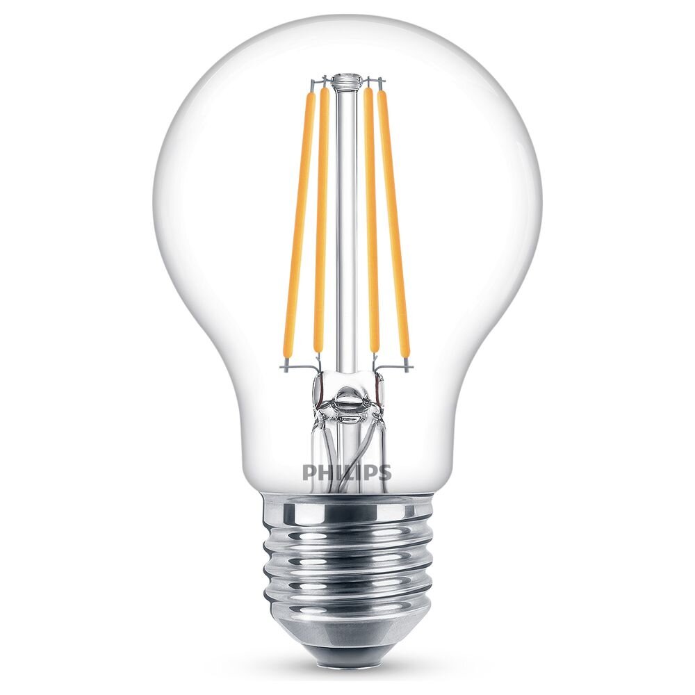 Philips LED Filament Lampe ersetzt 60W E27 Birne - A60 7W 806lm 2700K Dreie günstig online kaufen