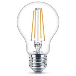 Philips LED Filament Lampe ersetzt 60W E27 Birne - A60 7W...