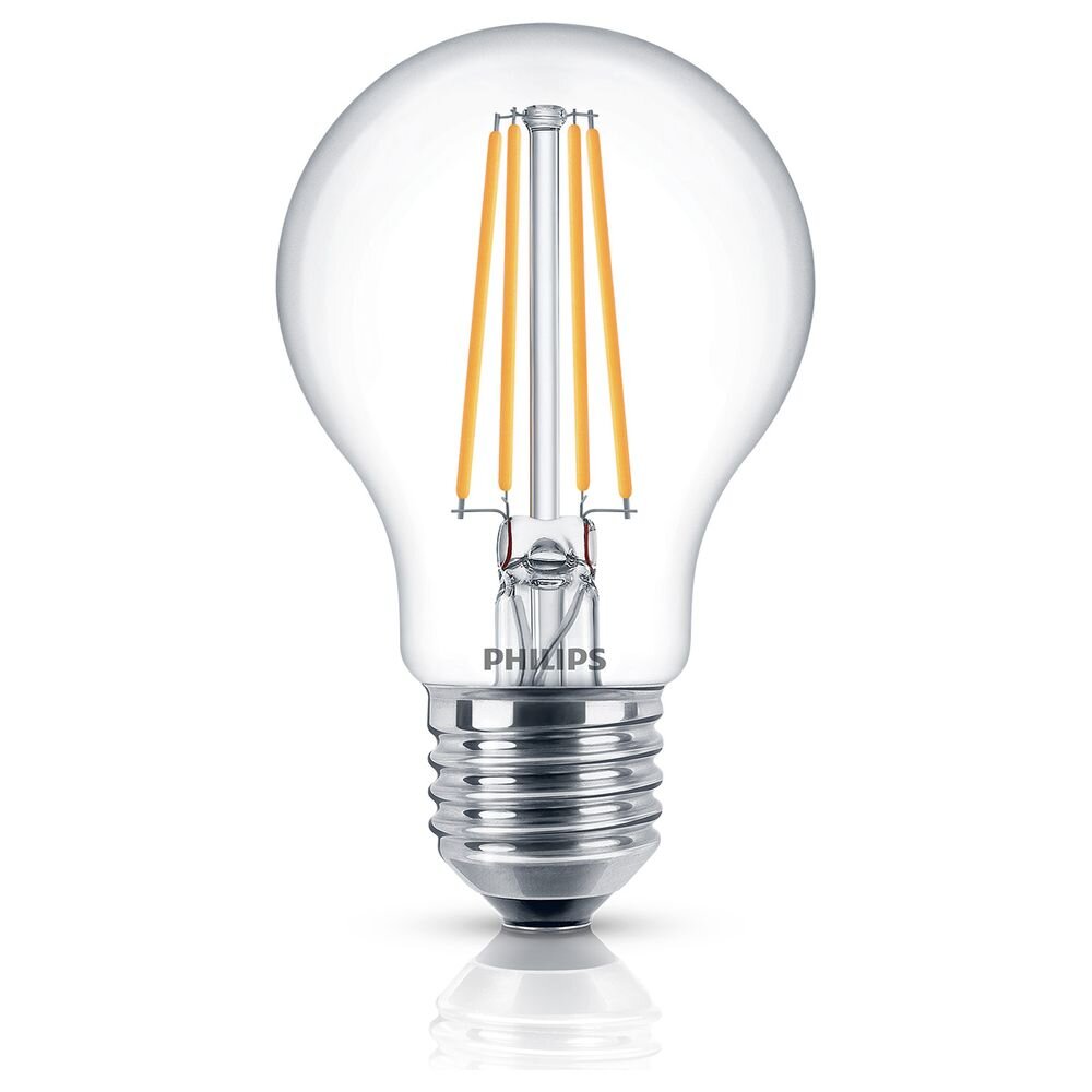 Philips LED Filament Lampe ersetzt 60W E27 Birne - A60 7W 806lm 2700K Dreie günstig online kaufen