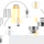 Philips LED Lampe ersetzt 75W, E27 Standardform A60, klar, warmweiß, 1055 Lumen, nicht dimmbar, 4er Pack