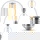 Philips LED Lampe ersetzt 40W, E27 Tropfenform P45, klar, warmweiß, 470 Lumen, nicht dimmbar, 4er Pack
