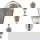 Philips LED Lampe ersetzt 11W, E27 Edisonform ST64, grau, warmweiß, 136 Lumen, nicht dimmbar