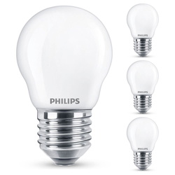 Philips LED Lampe ersetzt 60W, E27 Tropfenform P45,...