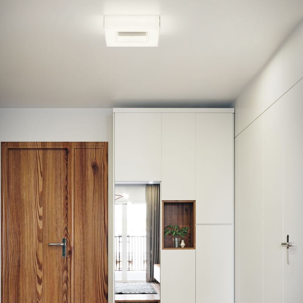 LED Deckenleuchte Cosi in Weiß und Nickel-matt 25W 2200lm