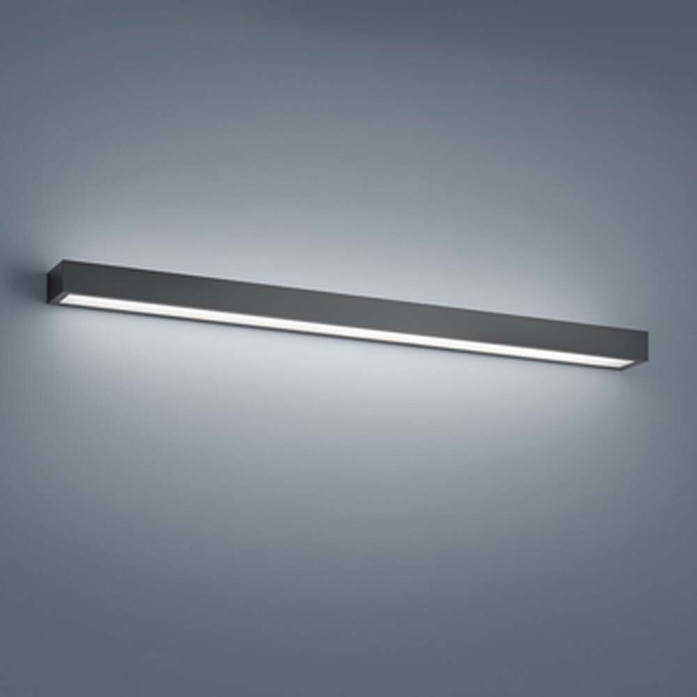 LED Wandleuchte Theia in Schwarz-matt 24W 1410lm 900mm