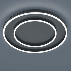 LED Deckenleuchte Sona in Schwarz-matt 60W 4690lm