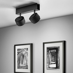 LED Deckenleuchte Pont in Schwarz-matt 20W 810lm