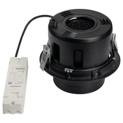 LED Einbaustrahler Supros in Schwarz 31W 2600lm 3000K...
