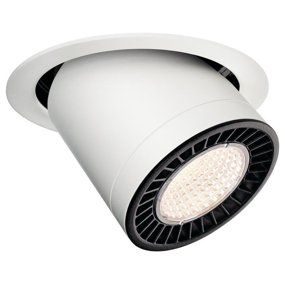 LED Einbaustrahler Supros in Weiß 31W 2600lm 3000K 60° beweglich
