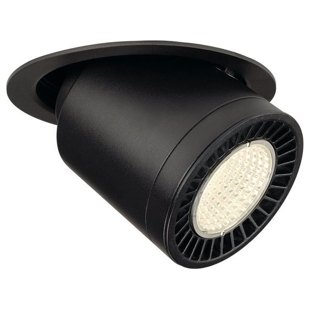 LED Einbaustrahler Supros in Schwarz 31W 2700lm 4000K 60° beweglich