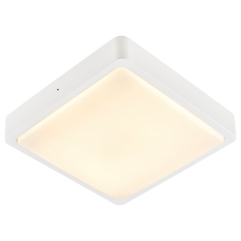 LED Wand- und Deckenleuchte Ainos in Weiß und Weiß-satiniert 18W 1300lm IP65