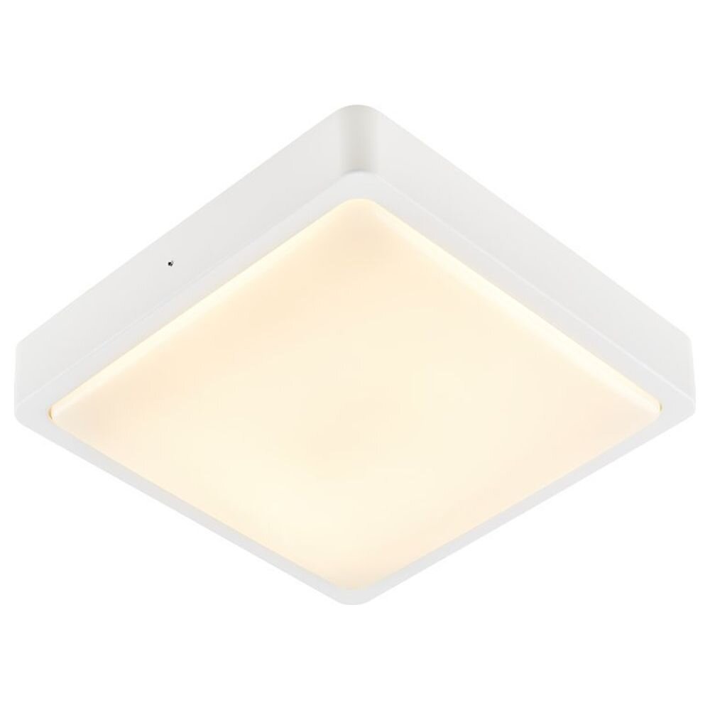 LED Wand- und Deckenleuchte Ainos in Weiß und Weiß-satiniert 17W 1300lm IP65