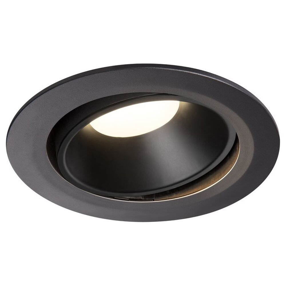 LED Einbaustrahler Numinos in Schwarz 37,4W 3600lm 4000K 55° kardanisch günstig online kaufen