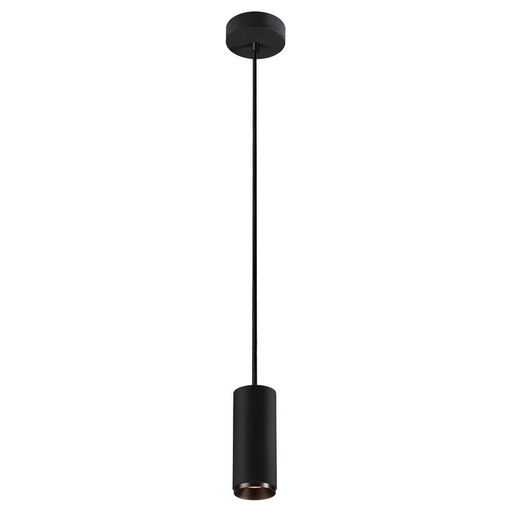 LED Pendelleuchte Numinos in Schwarz 10,42W 980lm 2700K 24°