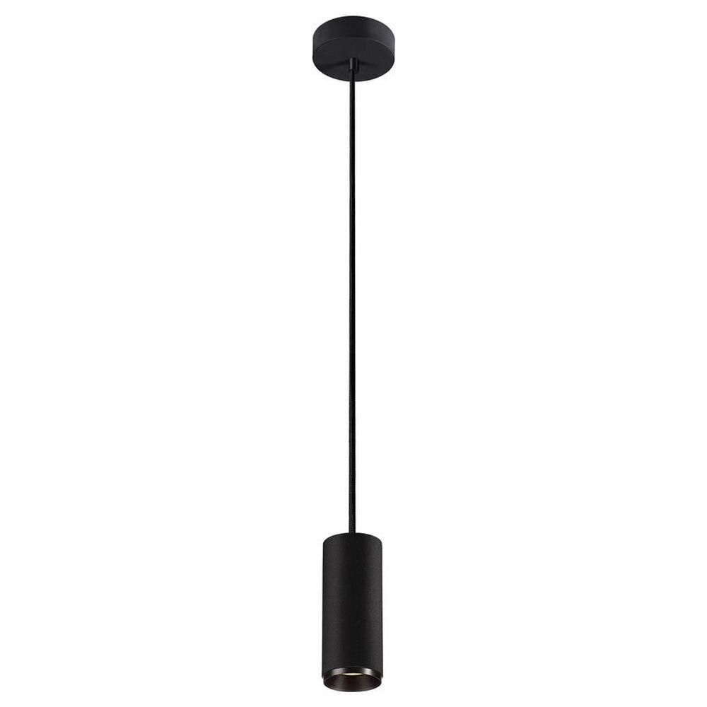 LED Pendelleuchte Numinos in Schwarz 10,42W 1100lm 4000K 24°