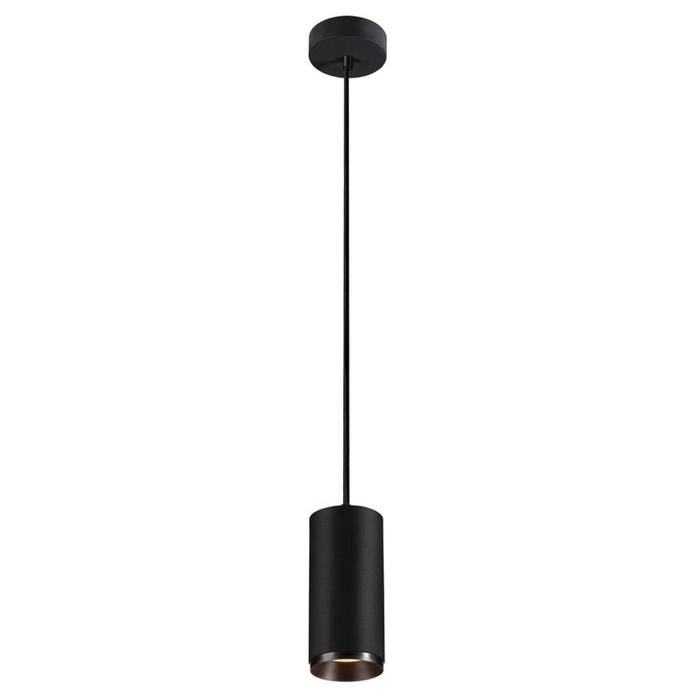 LED Pendelleuchte Numinos in Schwarz 20,1W 1955lm 3000K 24°