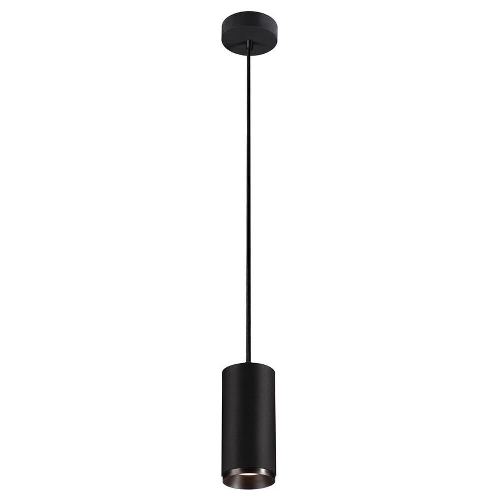 LED Pendelleuchte Numinos in Schwarz 20,1W 2120lm 4000K 36°