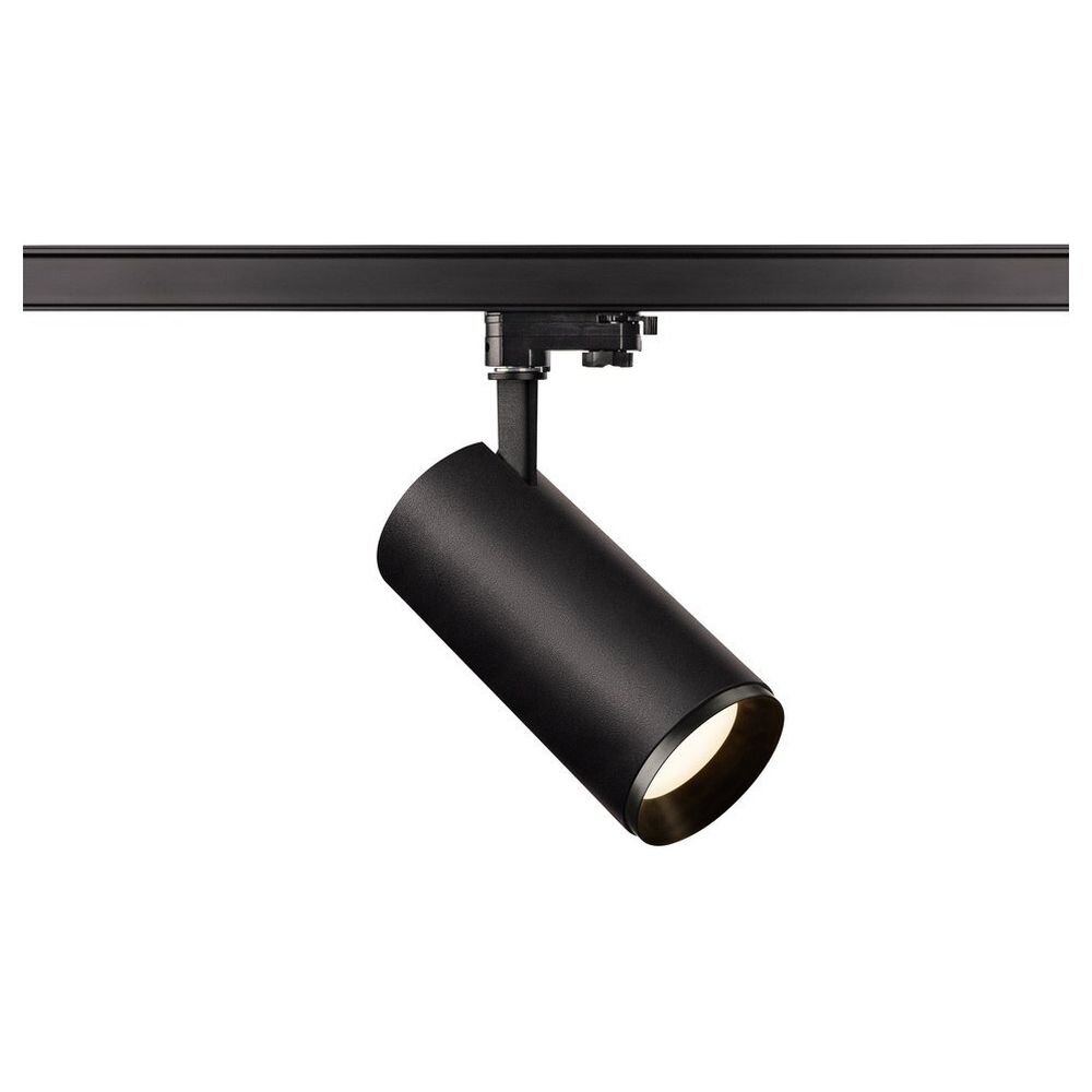 LED 3-Phasen-Spot Numinos in Schwarz 28W 2715lm 4000K 60° günstig online kaufen