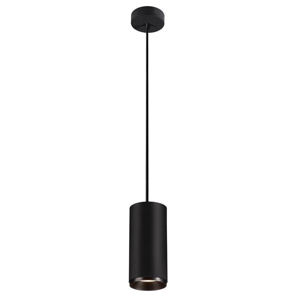 LED Pendelleuchte Numinos in Schwarz 28W 2675lm 4000K 24°