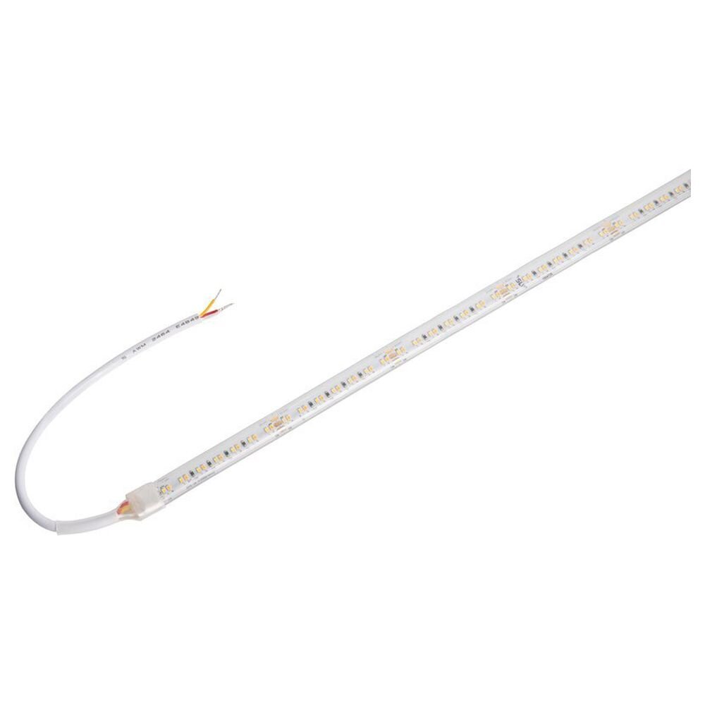 SLV tec Grazia LED Streifen Esszimmer Flur Schlafzimmer LED IP54 schlicht Weiß Kupfer Silikon 1-flammig