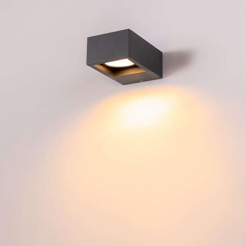 SLV ESKINA FRAME, Outdoor LED Wandaufbauleuchte anthrazit CCT switch 3000/4 günstig online kaufen