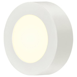 LED Deckenleuchte Senser in Weiß 8,2W 470lm rund
