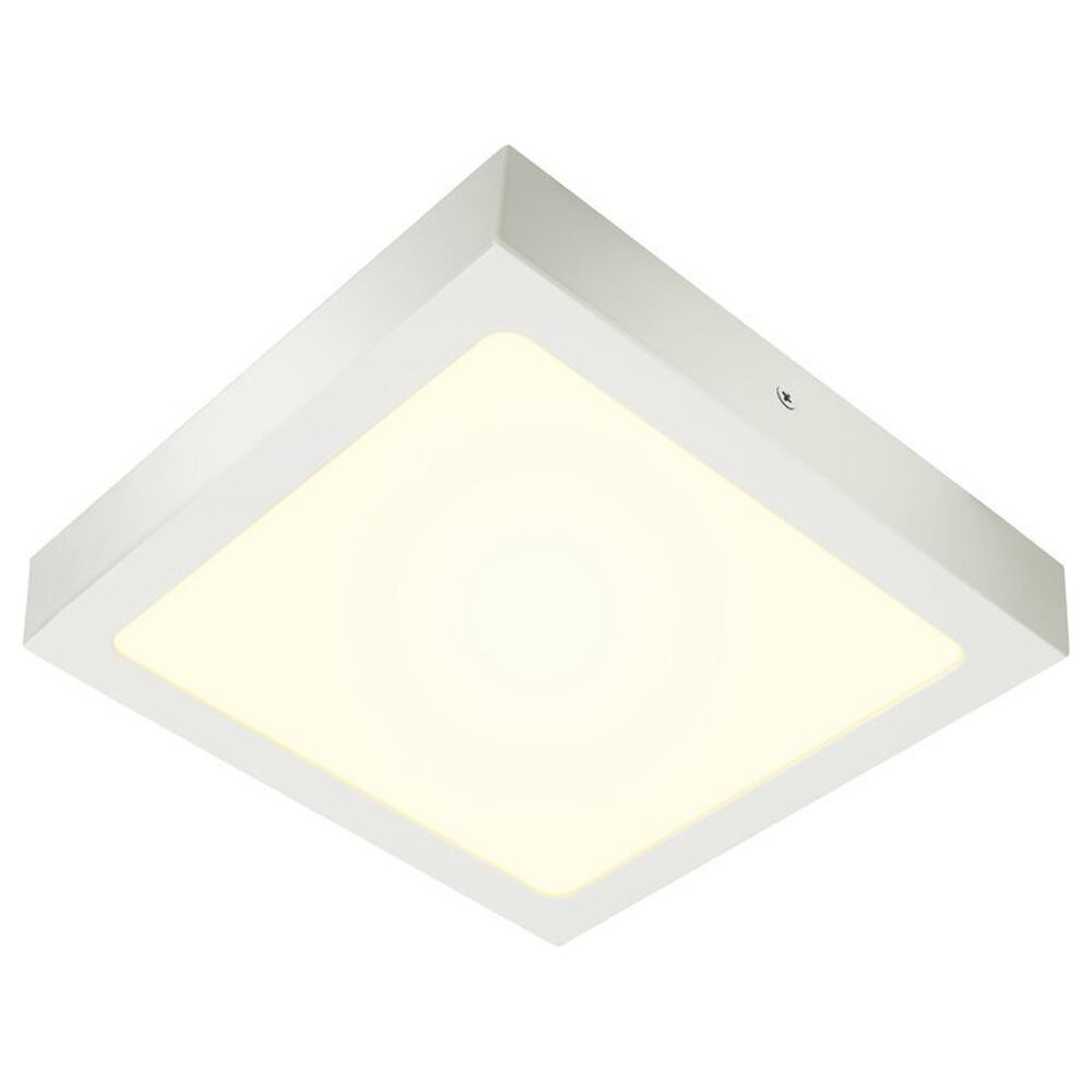 LED Deckenleuchte Senser in Weiß 15W 1240lm eckig günstig online kaufen