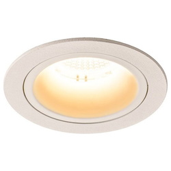 LED Einbaustrahler Numinos in Weiß 17,55W 3000K