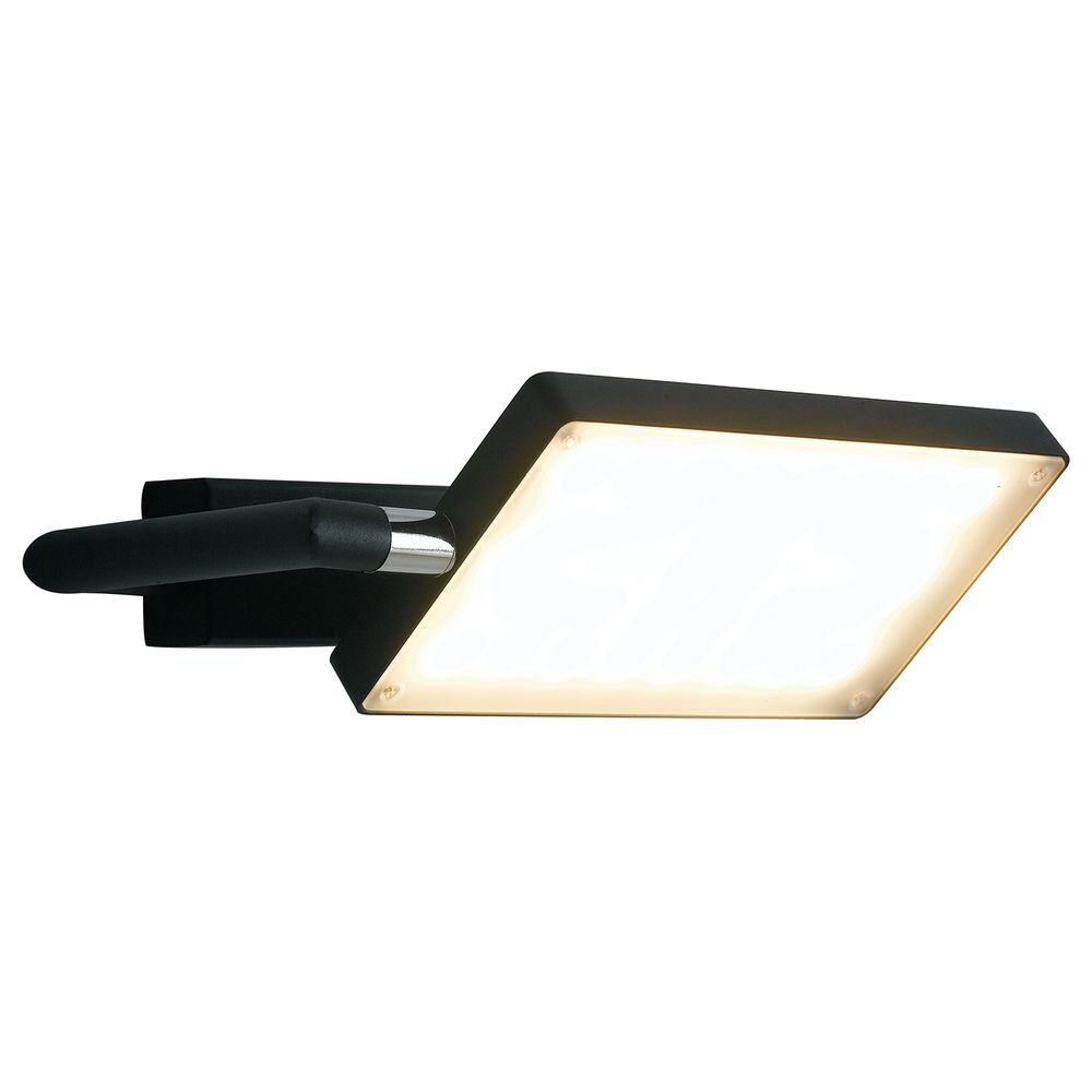 LED Wandleuchte Book in Schwarz 17W 1300lm IP20