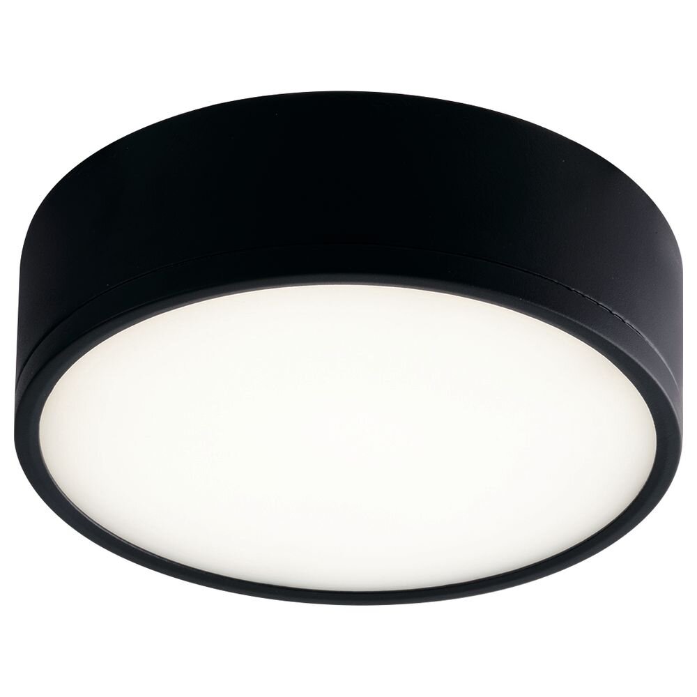 LED Deckenleuchte Klio in Schwarz 36W 2900lm IP20 212mm