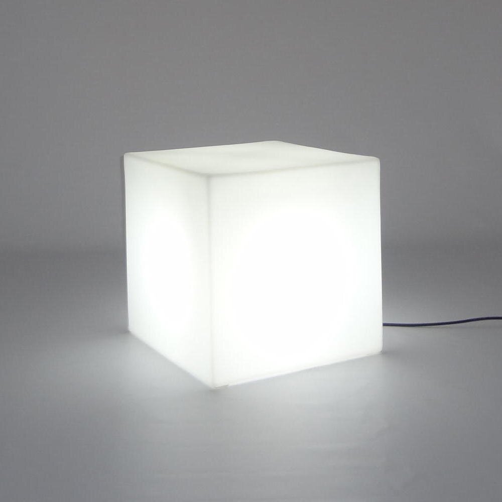 LED Dekoleuchte Cuby 32 in Weiß 3W 250lm E27 IP65