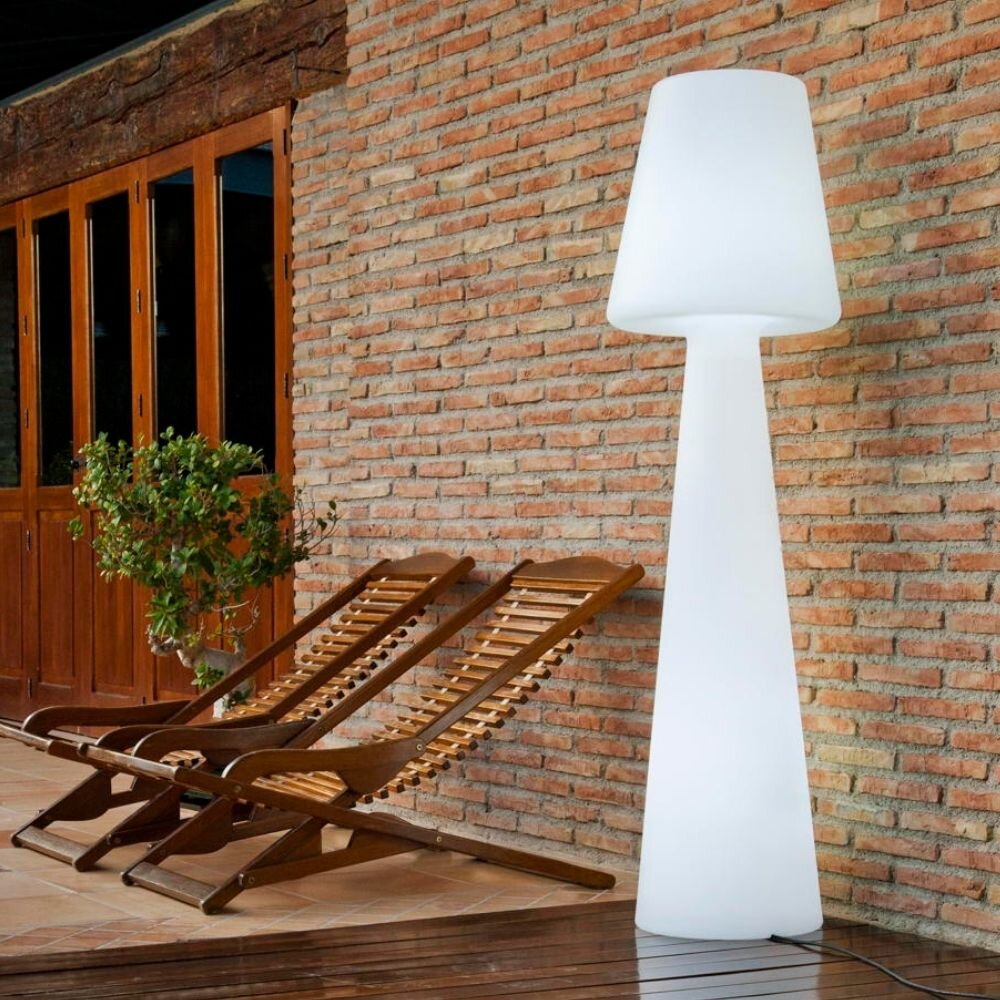 LED Stehleuchte Lola 165 in Weiß 20W 2000lm IP65