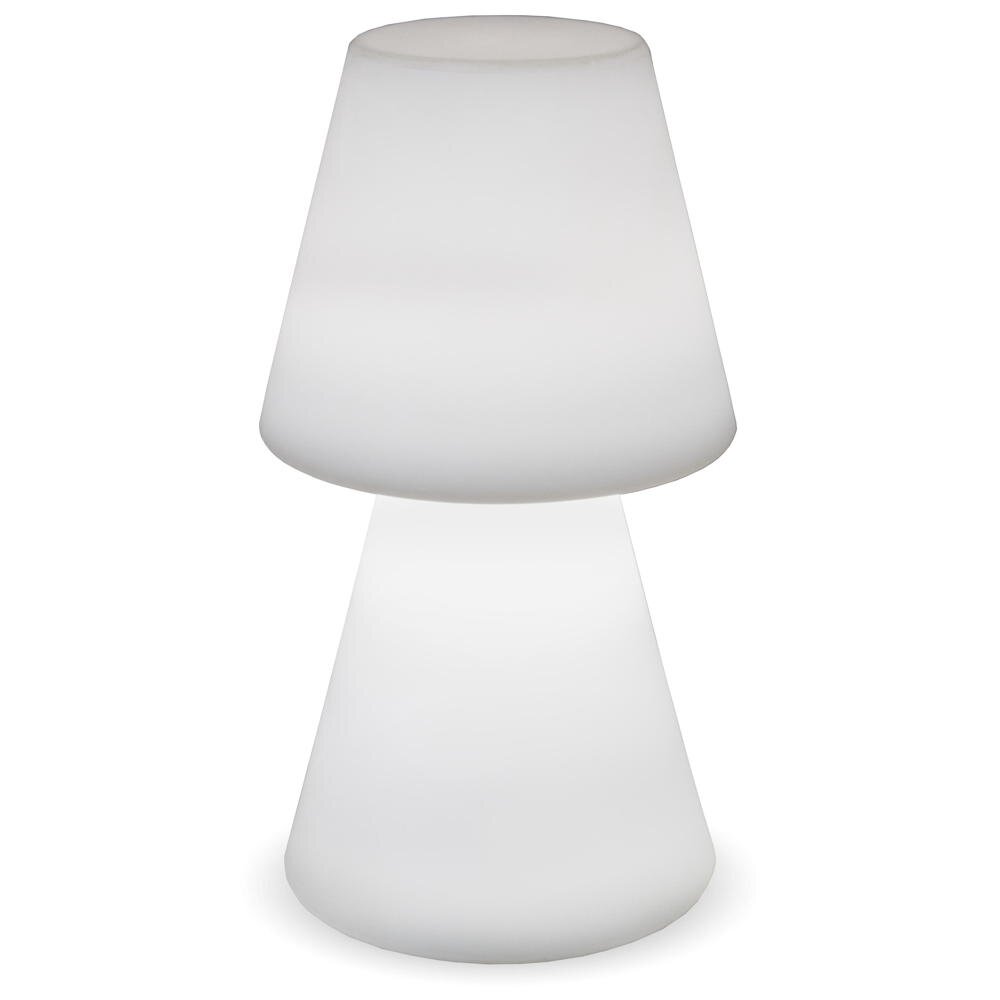 LED Akku Tischleuchte Lola 20 RGBW in Weiß 1W 18lm IP43