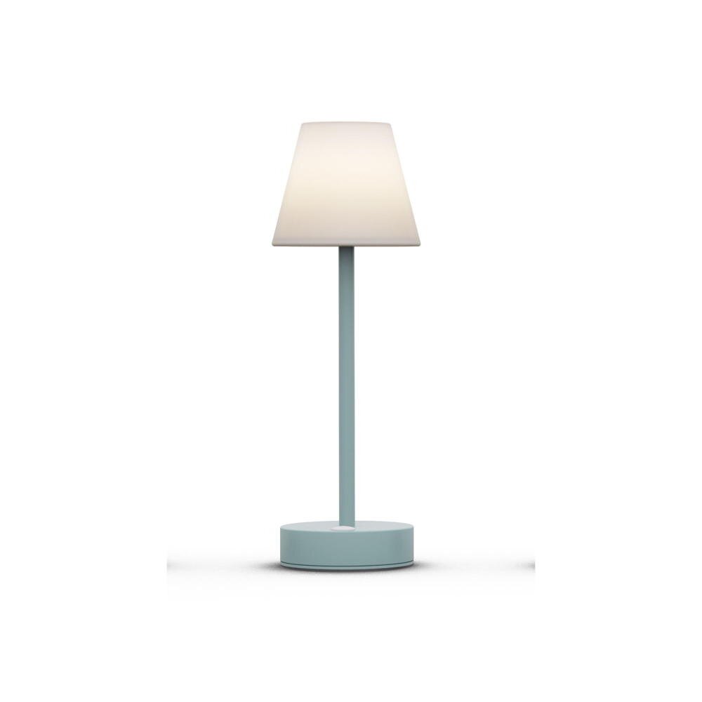 LED Akku Tischleuchte Lola Slim 30 in Mintgrün 2W 160lm IP44
