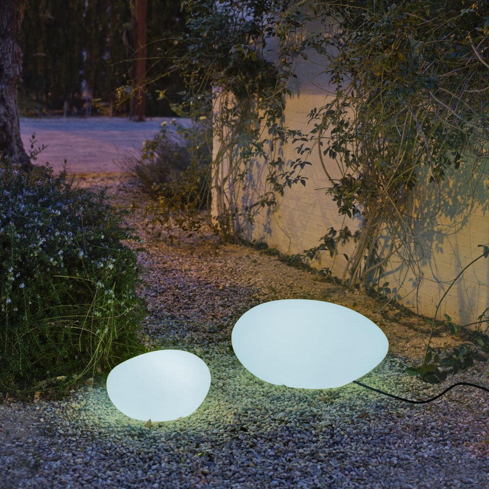 LED Solar Dekoleuchte Petra in Weiß 0,5W 16lm IP65