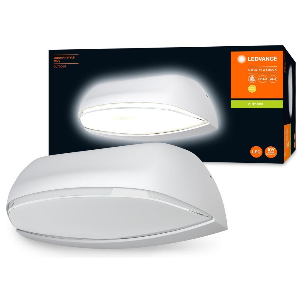 LED Wandleuchte Endura in Weiß 12W 530lm IP44