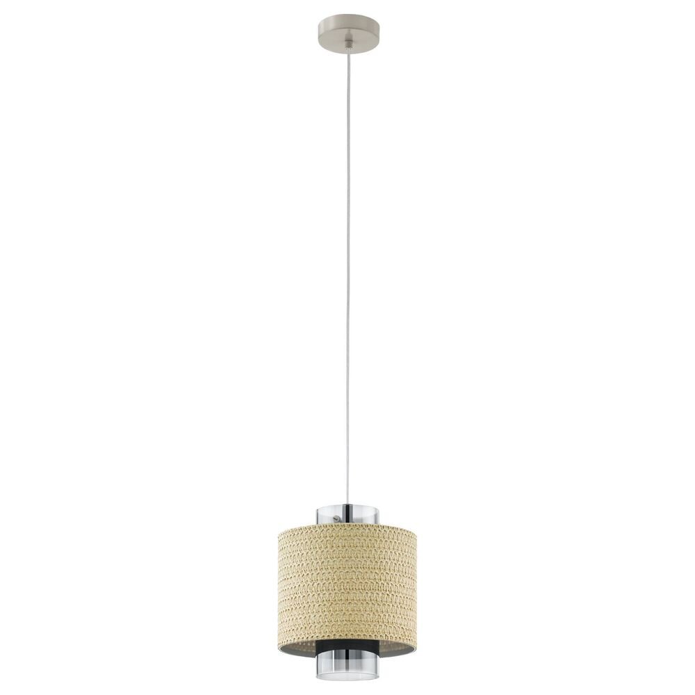 Pendelleuchte Mediouna in Beige und Gold E27