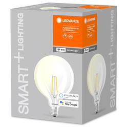 SMART+ WLAN LED Filament Lampe E27 Globe - G125 5,5W...
