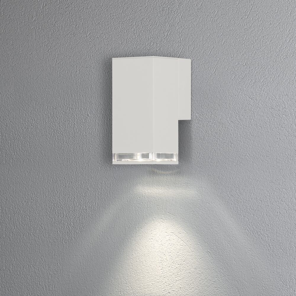 Antares Wandleuchte in Weiß GU10 IP44 165mm
