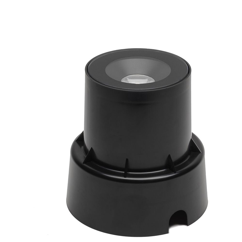 LED Bodeneinbaustrahler in Schwarz 2x 6W 1080lm IP65