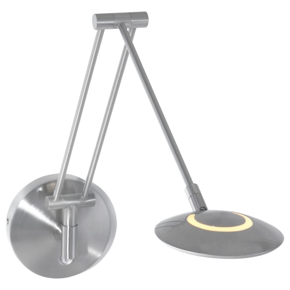 LED Wandleuchte Zodiac in Silber und Weiß 6W 700lm