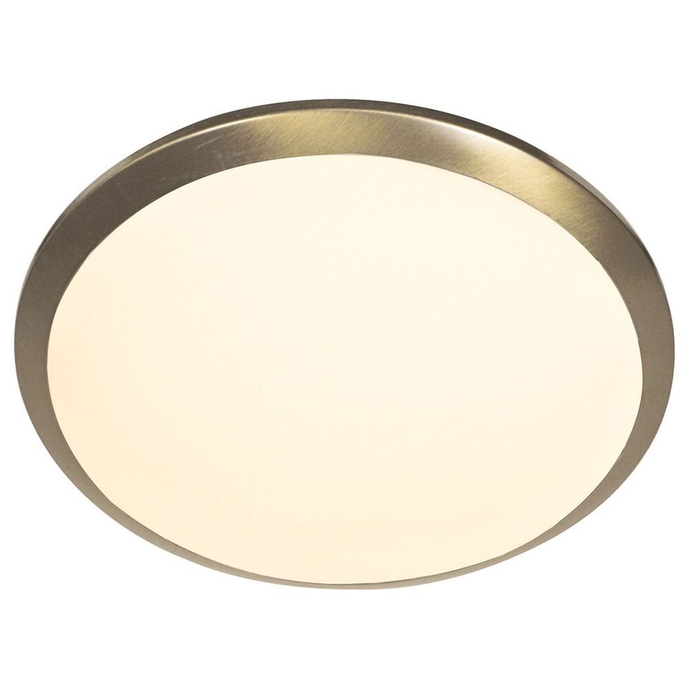 Wand- und Deckenleuchte in Bronze und Weiß E27