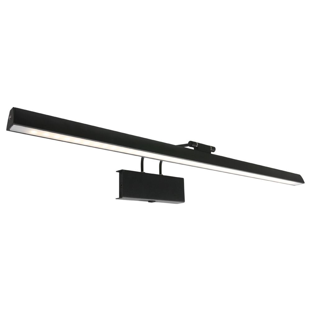 LED Wandleuchte Litho in Schwarz und Weiß 9W 850lm