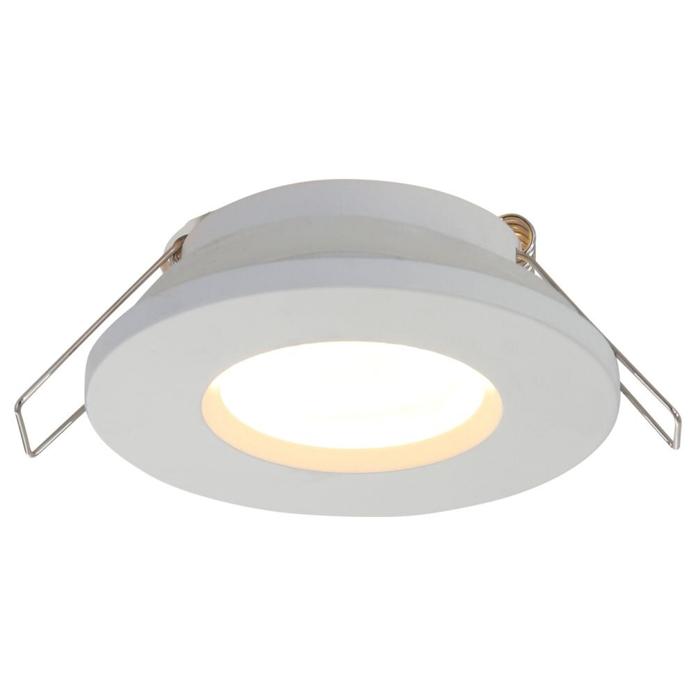 LED Einbauspot Pélite in Weiß 4,6W 350lm GU10 IP44 günstig online kaufen